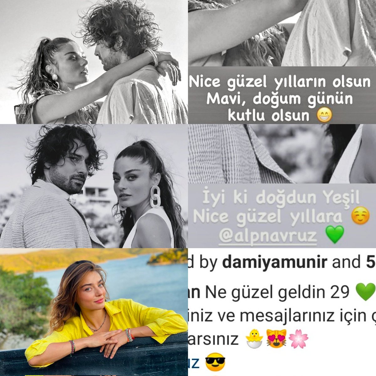 The way they have always expressed their love for each other subtly. The way he is her Yesil and she is his Mavi. The way their love is one for the history books 💚💙🧿 #AlpNavruz #AyçaAyşinTuran