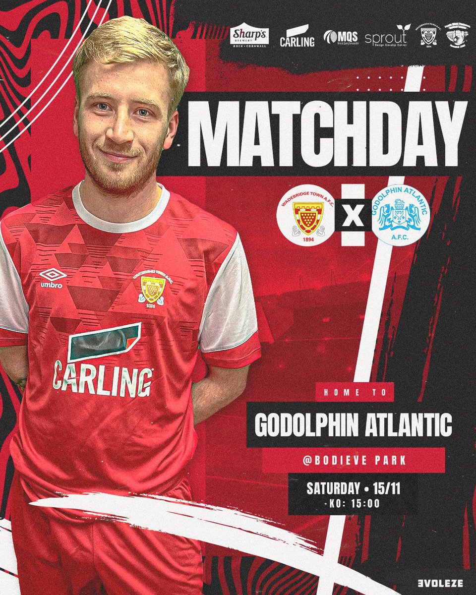 It’s Matchday as we welcome <a href="/WeAreGodolphin/">Godolphin Atlantic AFC</a> to Bodieve Park #cornishfootball

🆚 Home to <a href="/WeAreGodolphin/">Godolphin Atlantic AFC</a> 
🏆 <a href="/swpleague/">WALTER C. PARSON PENINSULA LEAGUE</a> 
📅 Saturday 15/01/22
📍Bodieve Park, PL27 6EA
🕒 3pm
🚪 £6 Adults, £4 Concessions, Under 16s Free.
📕 FREE!

<a href="/swsportsnews/">South West Sports News</a> <a href="/evoleze/">Kev • Sports Social Media Marketing</a> <a href="/carling/">Carling</a> <a href="/SharpsBrewery/">Sharp's Brewery</a>