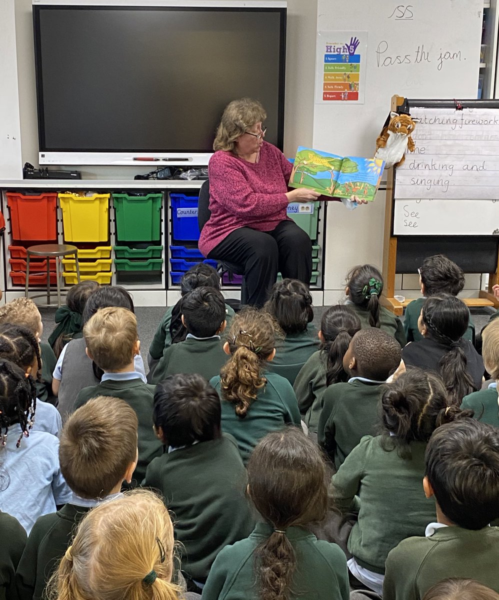 We were very fortunate to have Mrs Griffith come and read us a story on her very last day at Hamilton Academy. 
We will all miss you very much!