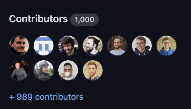 Till Rohrmann (@stsffap) on Twitter photo The <a href="/ApacheFlink/">Apache Flink</a> community just reached its 1000th contributor on Github 🎉🥳
It is amazing to see how many people help shaping Flink. Thanks to each and everyone of you! Flink is only what it is because of you! 🛠️🚀 The <a href="/ApacheFlink/">Apache Flink</a> community just reached its 1000th contributor on Github 🎉🥳
It is amazing to see how many people help shaping Flink. Thanks to each and everyone of you! Flink is only what it is because of you! 🛠️🚀