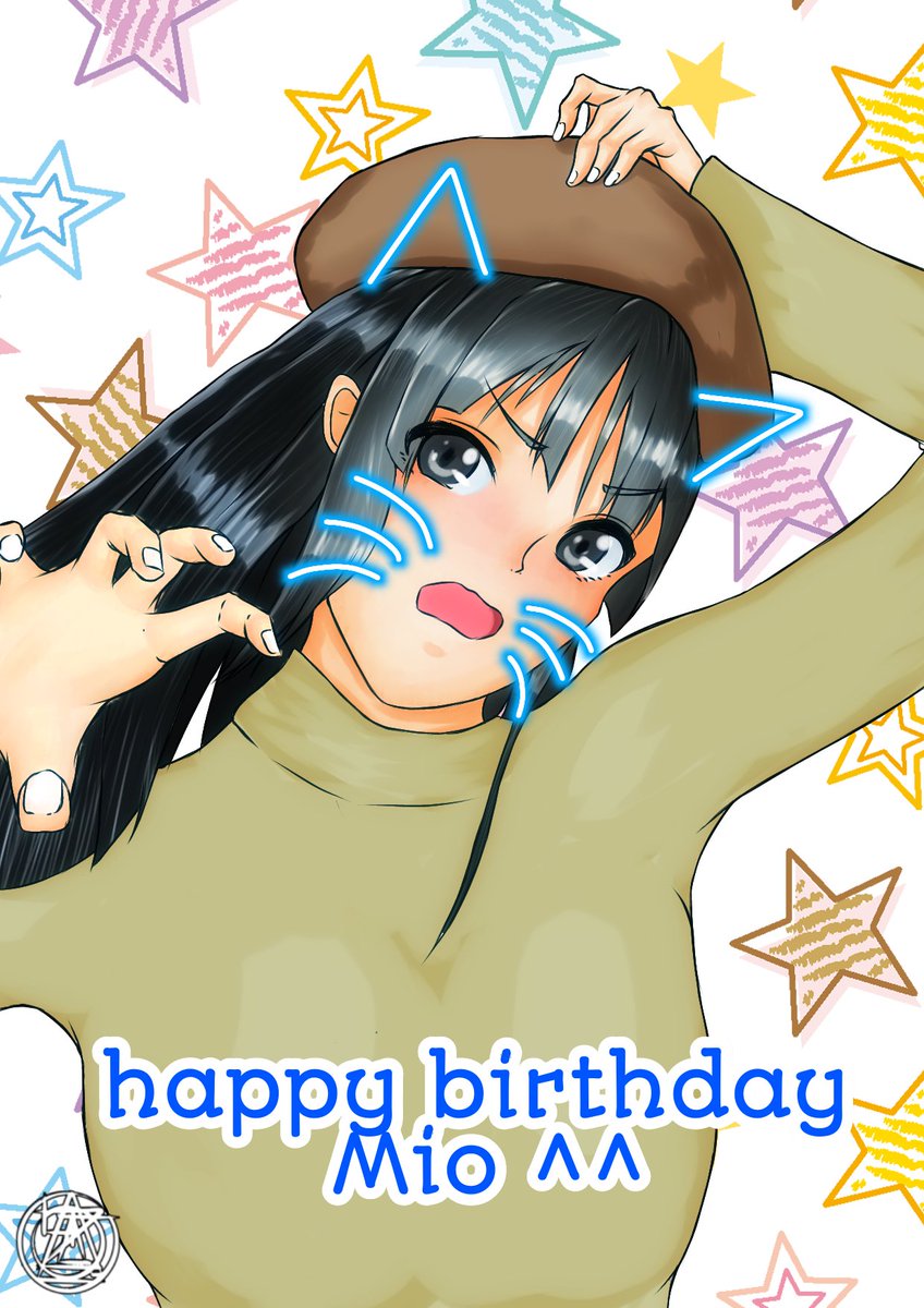DvlshAggna's tweet photo. Happy birthday Akiyama mio

#akiyama_mio
#K_ON #birthday #FANART https://t.co/d2goNUm1L9