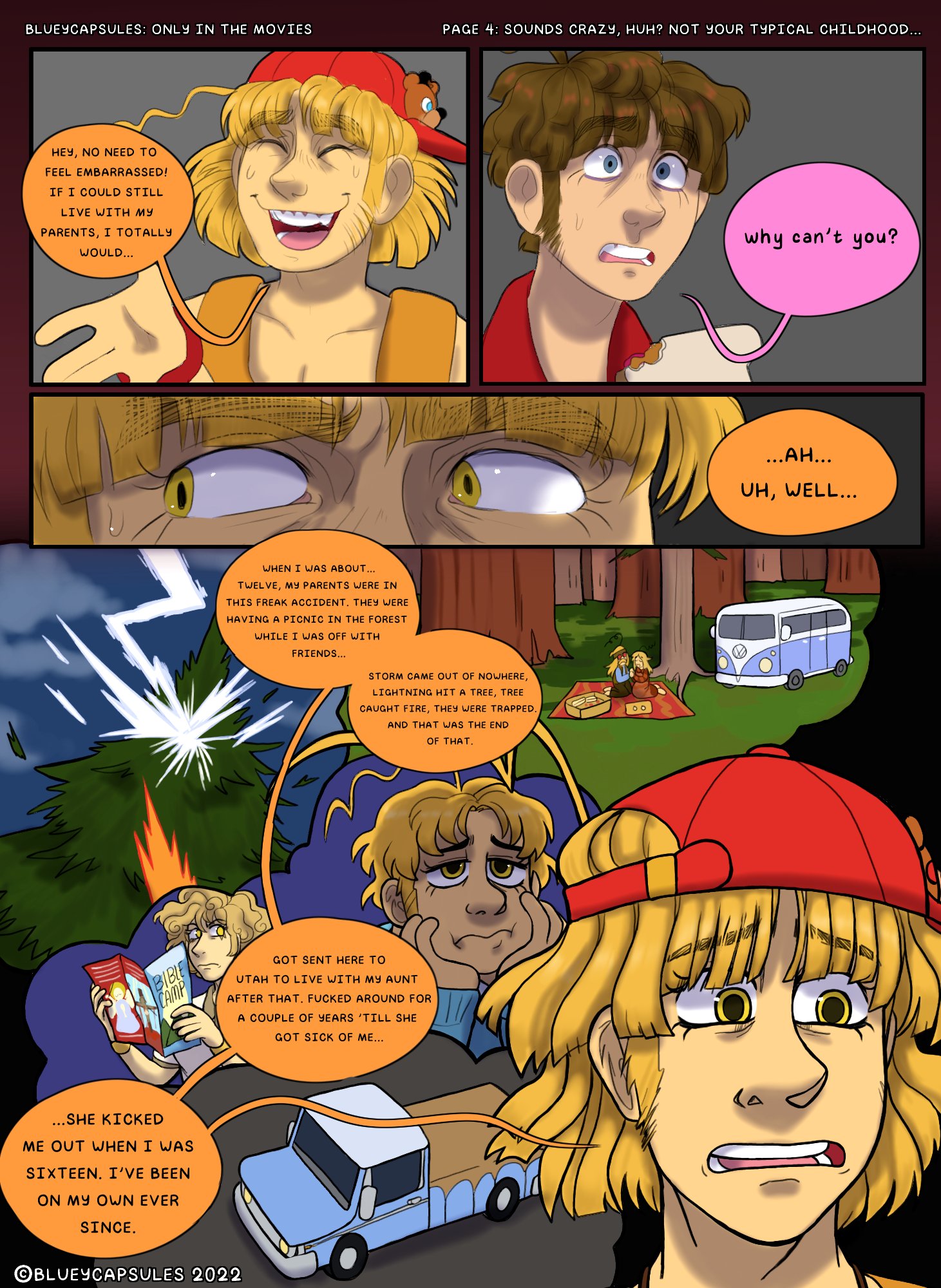 Just read all of blueycapsules comic and I had to by puppywaffles-38 on  DeviantArt