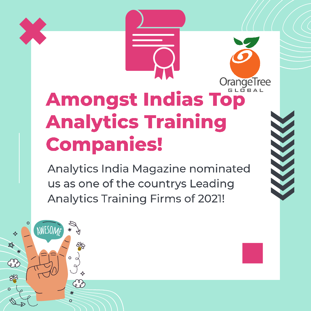 analyticsglobal's tweet photo. Yay! We did it! Eleven years and counting. Nominated once again in 2021 for on of India's Top PG Data Science Programmes! Thank you Analytics India Magazine! For more information call us on 9830063222 or DM us for details about our upcoming Data Science Program from February! https://t.co/UD0Mh6yzM3
