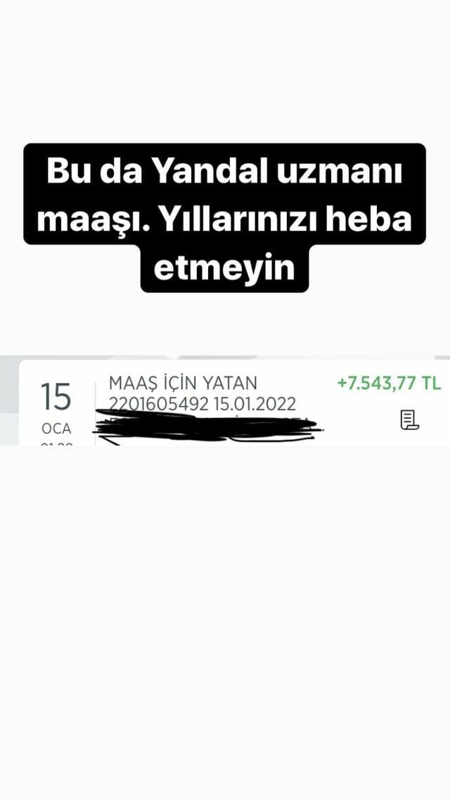 ÖSS,Tus,Ydus dereceleri(hepsinden ayrı ayrı derece) sonrası dhy bitiren yandal uzmanının maaşı
Twiit bu kadar