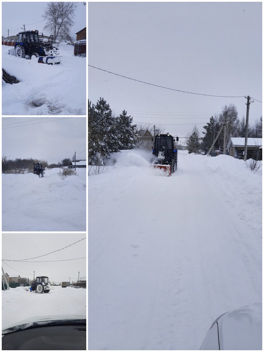 #Волжскийрайон #ДубовыйУмет #снег #расчистка