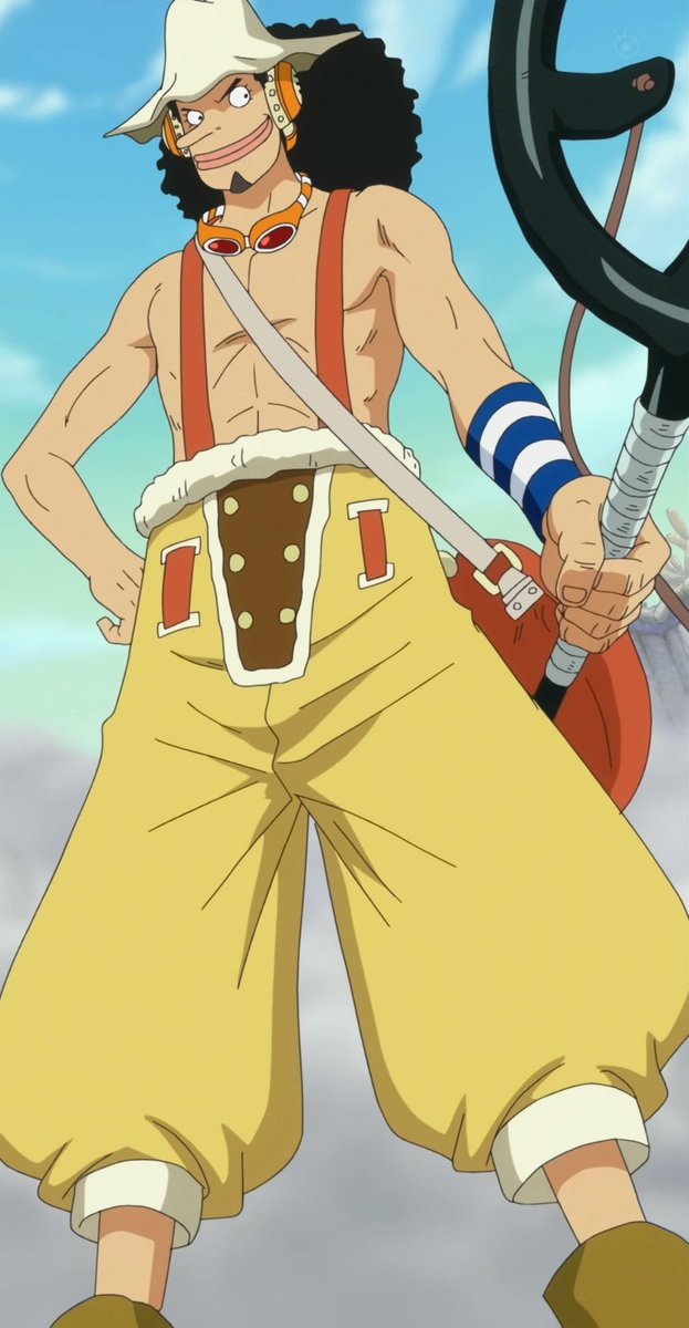 God Usopp: Sniper of the strawhats

fourth member of the crew and the third to join, doing so at the end of the Syrup Village Arc

son of Yasopp (father) and Banchina* (mom; deceased)

dreams of becoming a brave warrior of the sea just like his father

Bounty: 200,000,000 berries