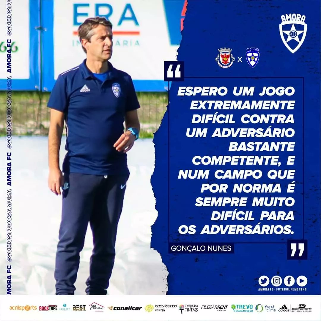amorafcfem's tweet photo. 🗣 Antevisão do nosso treinador Gonçalo Nunes ao encontro de amanhã frente ao Ouriense!
#somostodosamora #amorafc #amorafcfutebolfeminino #futebolfeminino #rumoasconquistas #maiordamargemsul #deixajogar #amorensesdeaço #ligabpi #seniores #sub19 #Sub17 #sub15 #formação https://t.co/lulmh0AQgb