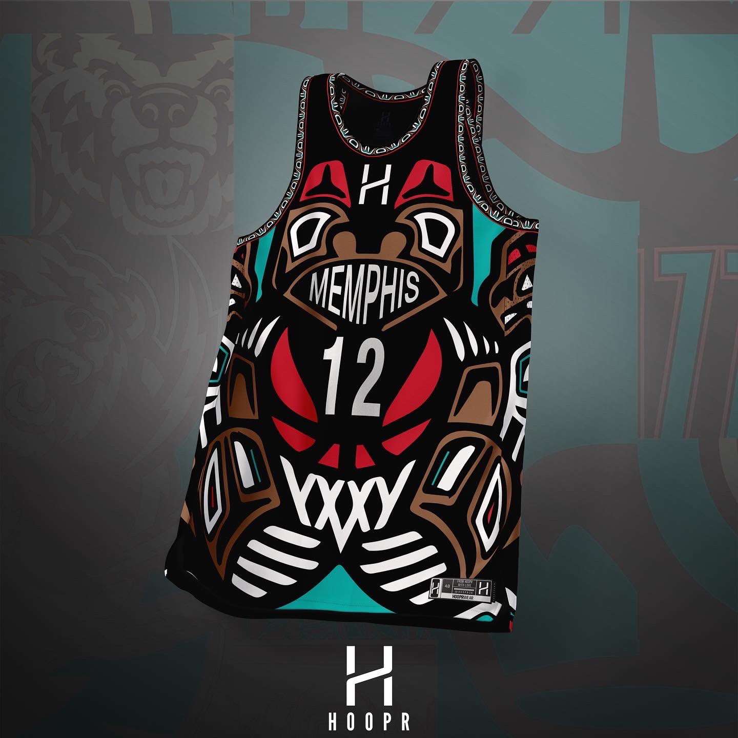 memphis grizzlies jersey layout