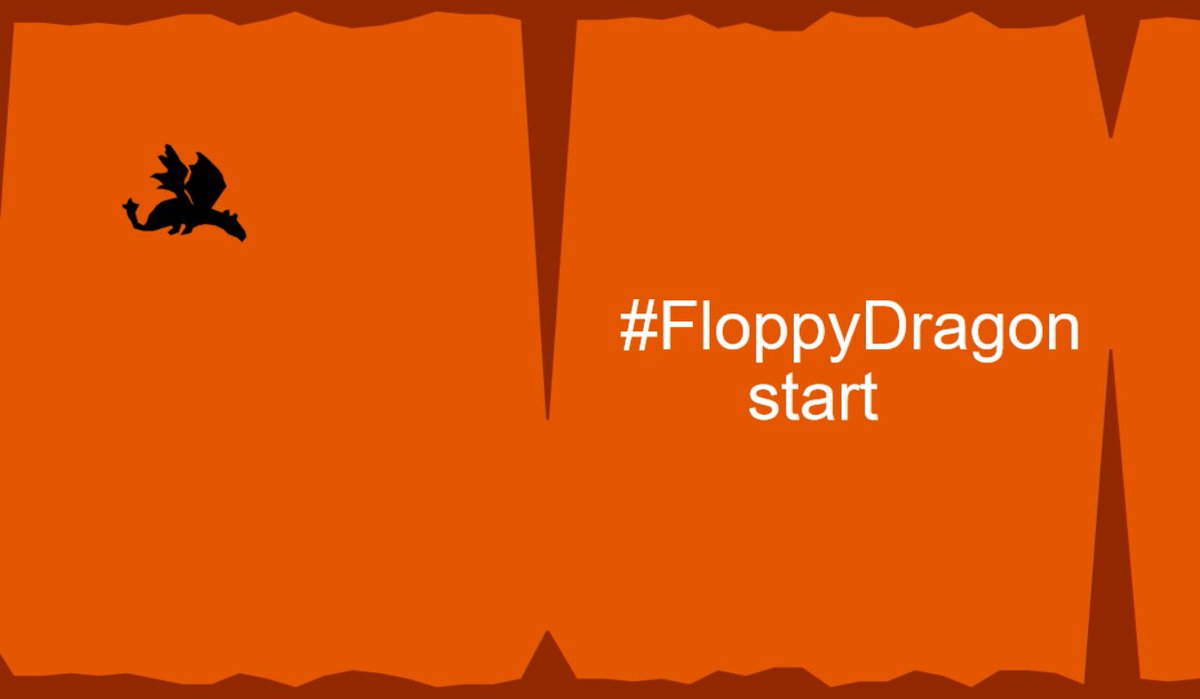 MaximeEuziere's tweet photo. Day 15:

In 2014, I entered #JS1K for the first time with a 1kb flappy bird demake, featuring a dragon (and responsive):

- Demo: https://t.co/0EaXESmZ37
- Making-of: https://t.co/h2pXMd8zdY

(it's a bit hard to play - the dragon's hitbox is around its head) https://t.co/uZZ6BZWsU5