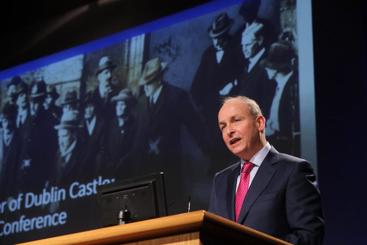 An honour to speak at the #CastleHandoverTCD  conference hosted by <a href="/tcddublin/">Trinity College Dublin</a> today...