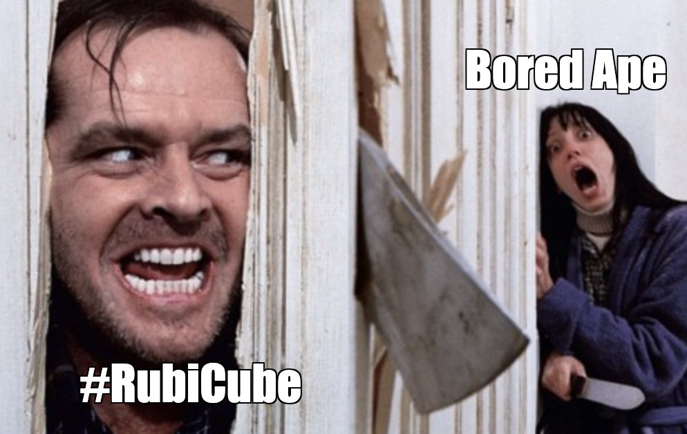 Ros_NFT's tweet photo. Hold on ape, we have a PreSale today 🤣
Discord ➡️ https://t.co/cXysNKfnTV 
PreSale ➡️ https://t.co/B4C0axgVR6 

#NFTs #NFTCommunity #NFT #RubiCube #BoredApeYC https://t.co/pevahlDnuO