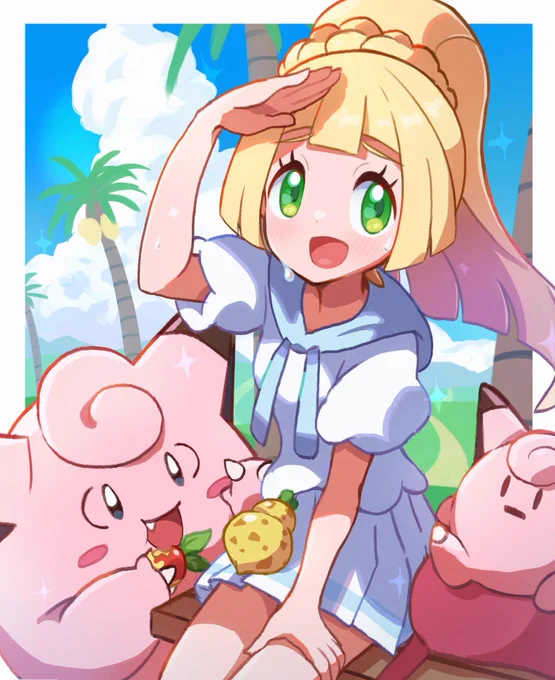 ちょっと休憩…!
#ポケモン #Pokémon 