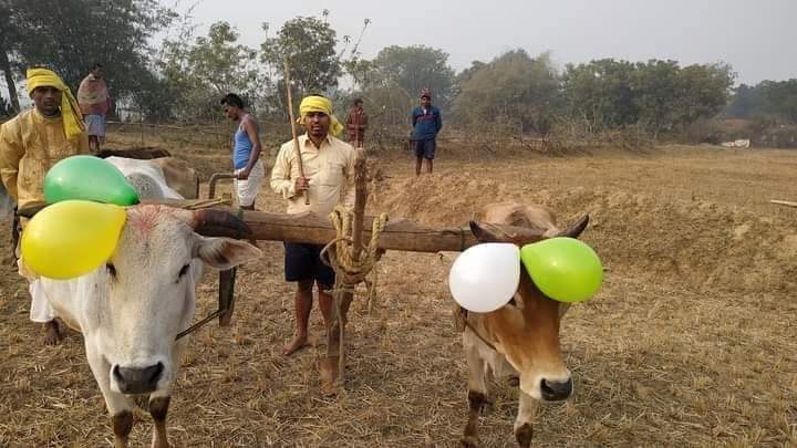 KurmiStage's tweet photo. Today is the 1st of Magh.
Akhain Jatra !!!
"Kurmali New Year"...!!!

The beginning day of the agricultural year. The northward movement begins after the southward movement of the sun.

Happy New Year to all the people of the state, countrymen, friends and relatives.
#JoyGaram https://t.co/c1gdTarfsz
