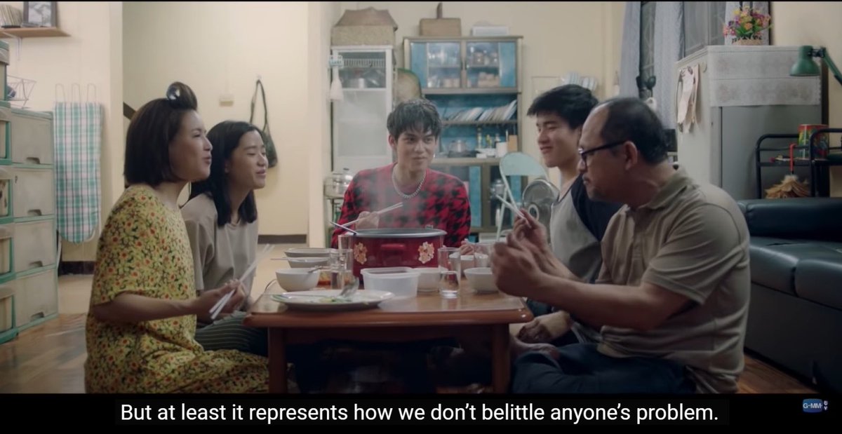 Summi171's tweet photo. My most fav scene 🥺🥺 just bc you’re rich or poor, it doesn’t mean your problem doesn’t matter. After all we all are just HUMANS and everyone has its own problems, battles fighting every single day. ALL matter to be shown, seen, cured and get help 🤍

#F4ThailandEP4 #F4Thailand https://t.co/J7y80sksJz