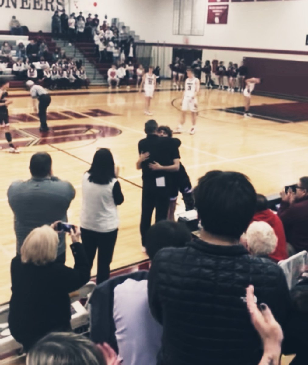 Mike McAndrews (@cm_hoopscoach) on Twitter photo One last bucket and curtain call for our senior leader Luc Julio before his surgery next week. Thanks to <a href="/grpioneers/">GR Pioneers</a> for helping us plan this moment for him. This is why <a href="/CHSL1926/">Catholic League</a> is the best in the state.
#PlayForBiggs #TrustTheSystem #MooneyHoops One last bucket and curtain call for our senior leader Luc Julio before his surgery next week. Thanks to <a href="/grpioneers/">GR Pioneers</a> for helping us plan this moment for him. This is why <a href="/CHSL1926/">Catholic League</a> is the best in the state.
#PlayForBiggs #TrustTheSystem #MooneyHoops