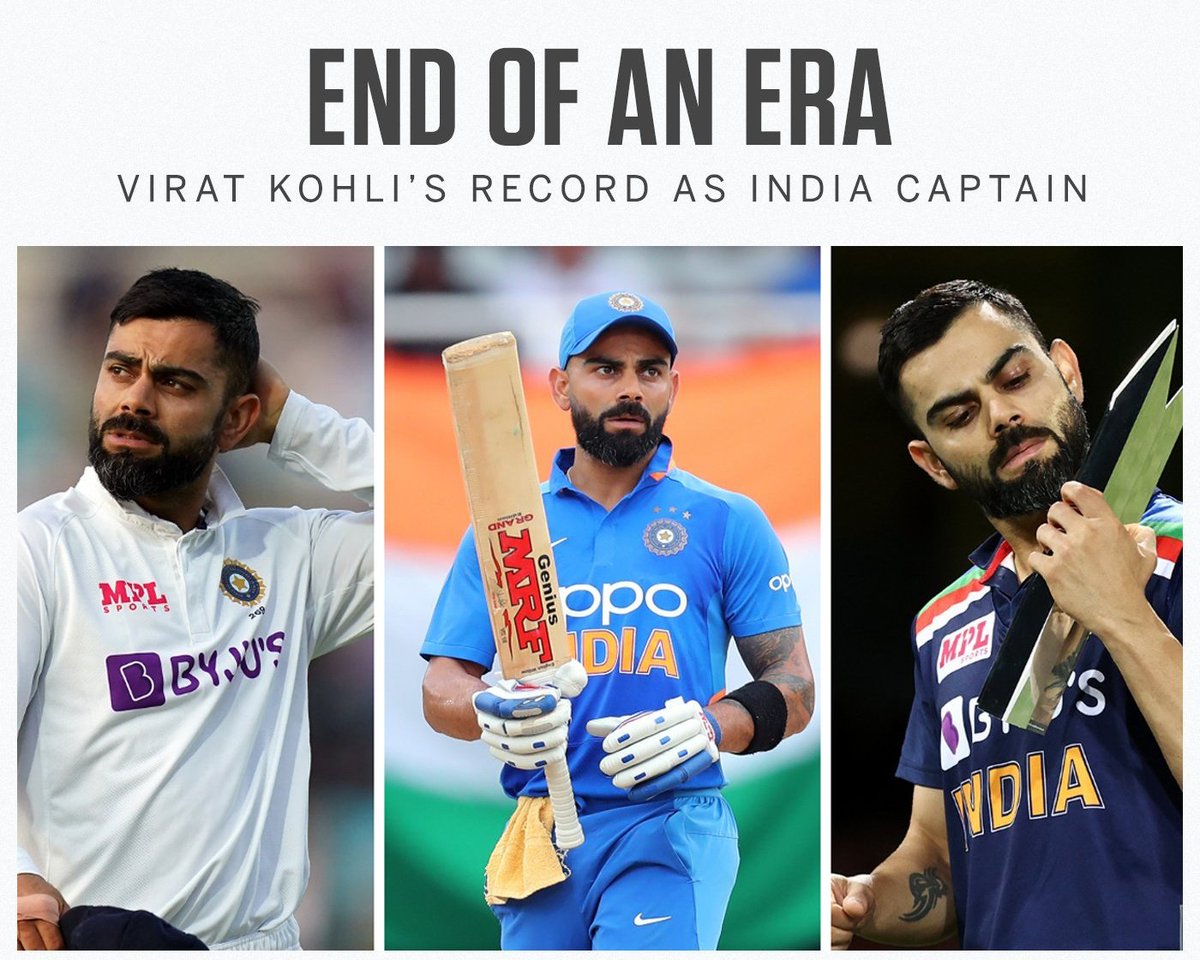 hemanthd_sai's tweet photo. The end of legacy The end of aggression The end of fierce Desire to keep Team on top Thanks For Beautiful Moments on and off the field Sad to hear the news Always Love you Virat I praise you keep on successful as player ahead and set your legacy on Top #KingofCricket
#ViratKohli https://t.co/TzDL8zKUzX