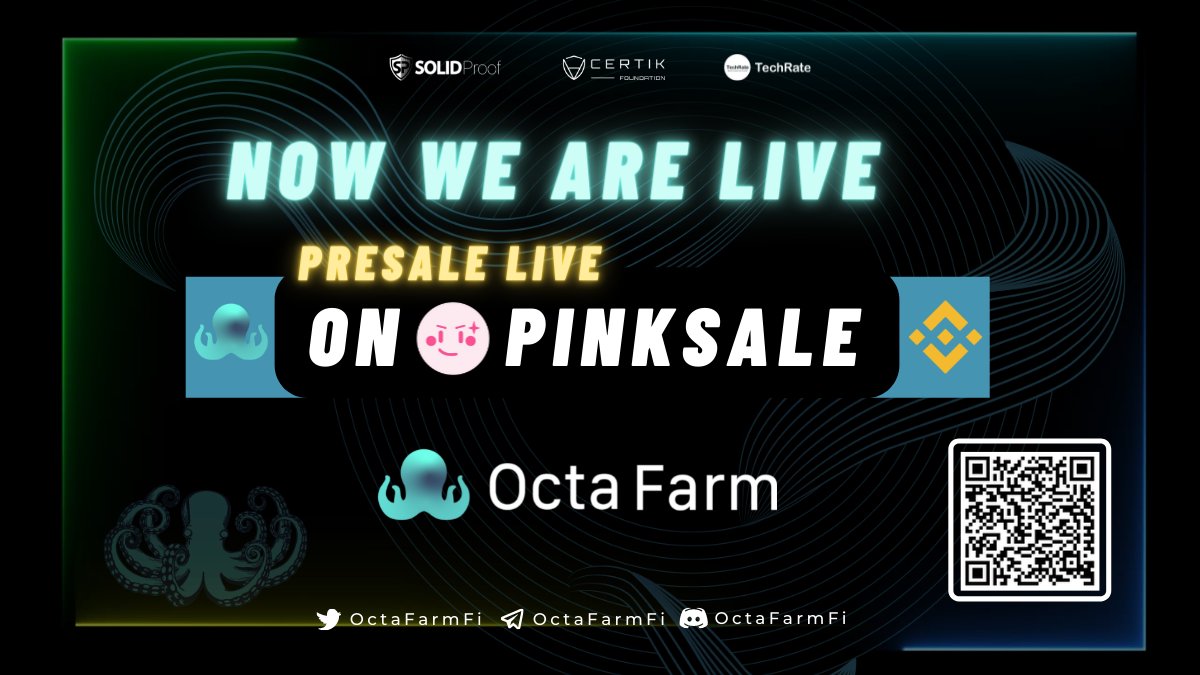 We are live on Pinksale

pinksale.finance/#/launchpad/0x…