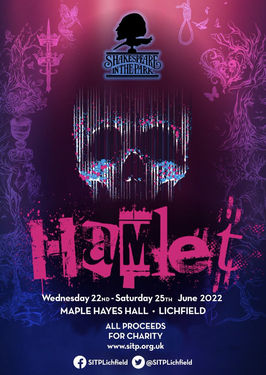 HAMLET LAUNCH IS NEARLY HERE!!! 💀💀💀🎭🎭🎭
Our search for Hamlet, Ophelia, Laertes and Horatio begins tomorrow, via our Facebook page and Youtube channel. You can watch the launch video from anytime after 3pm on Sunday 16th! Visit sitp.org.uk to find out more!