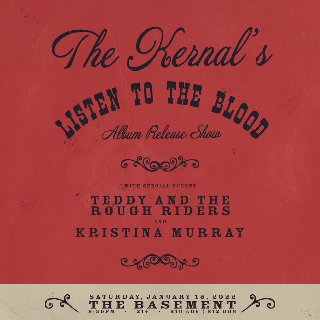 TONIGHT!! <a href="/kerncountry/">The Kernal</a> with @teddyandtheroughriders and @kristinamurray_ are in the house at 9PM! Grab tickets at the link or at the door. l8r.it/a5GQ