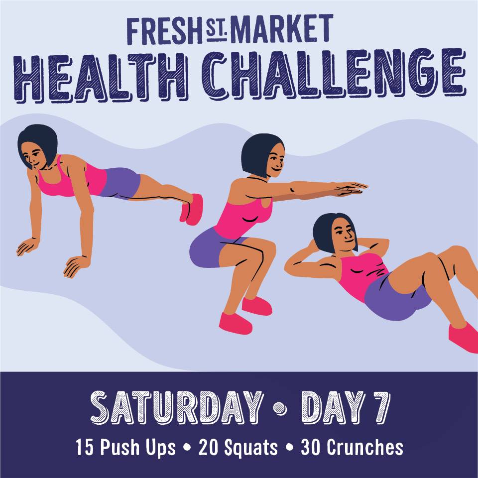 Our final day of our #HealthChallenge! Don't forget to save this challenge to continue following along at your own pace