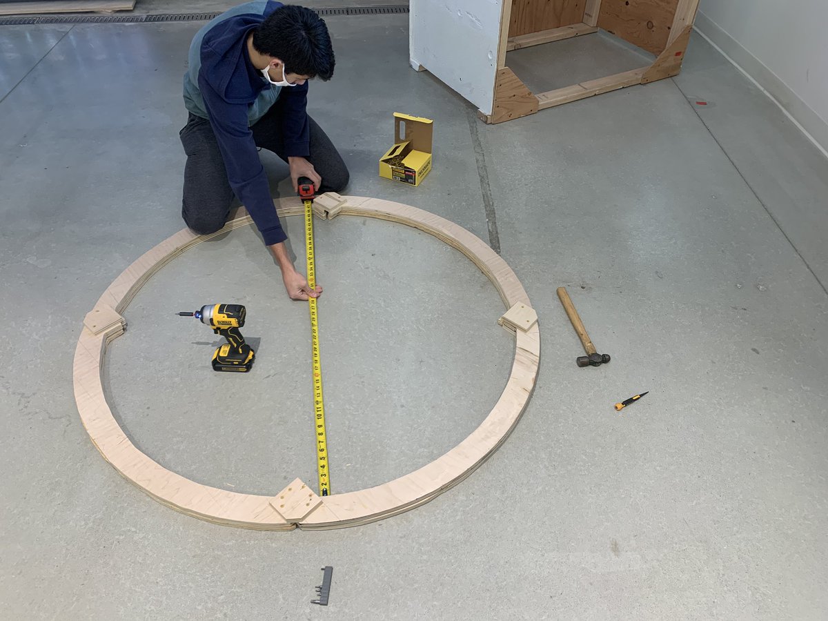 mpEng1168's tweet photo. Making the game pieces for the 2022 competition!! https://t.co/RdESLu8Vep