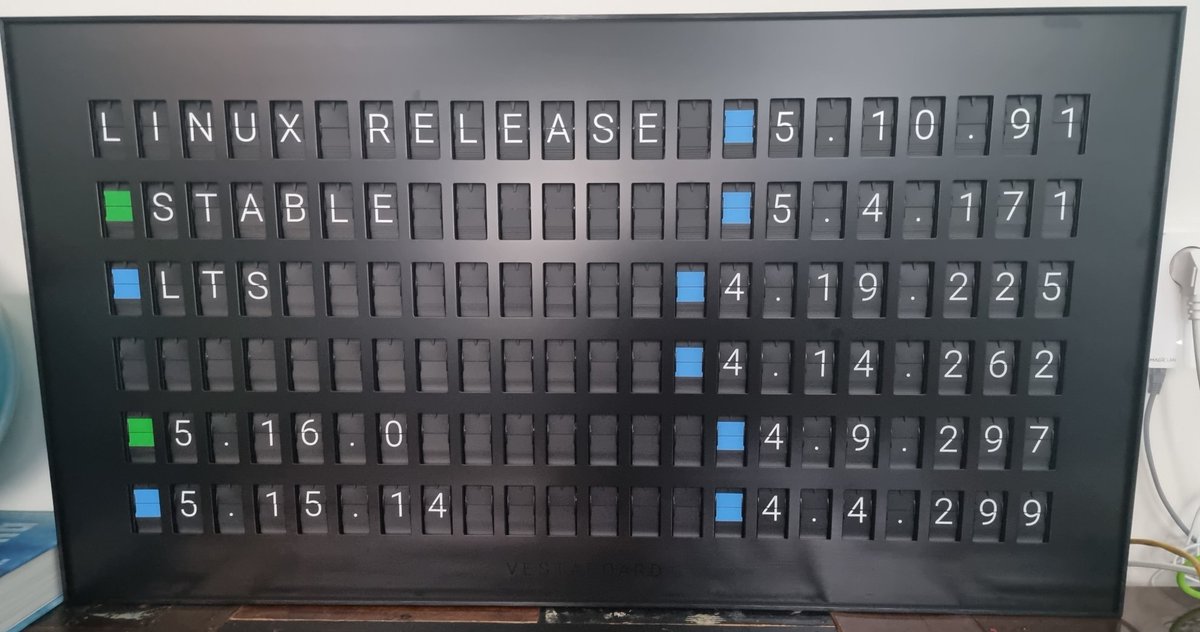Latest toy, runs Linux, weighs 24kb and is the size of a TV with much less resolution. Writing bash scripts that make loud clicky noises is fun. Recommended.