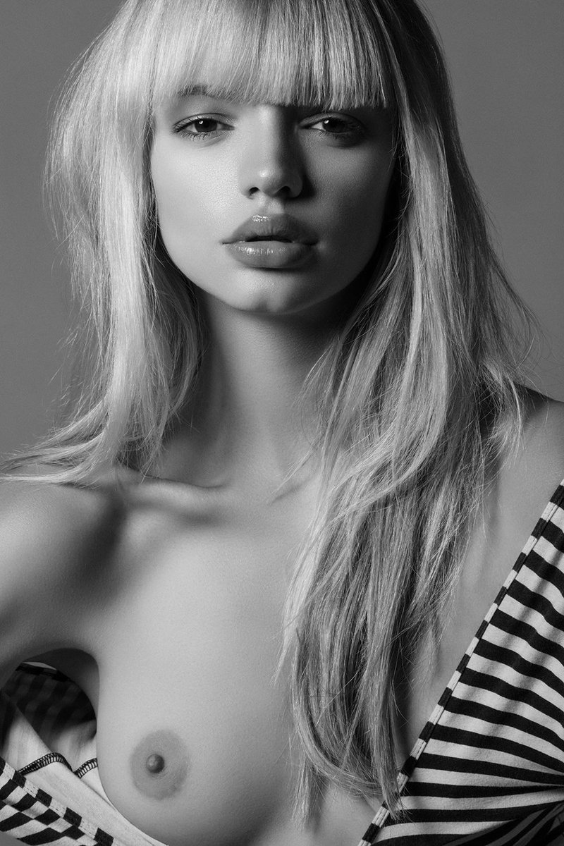 Pauline Baly by Michael Creagh.#portraits #fashionblog #blackandwhitetwitte...