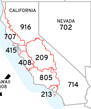 Area Codes California Map 415 Area Code: Locations, Benefits, And