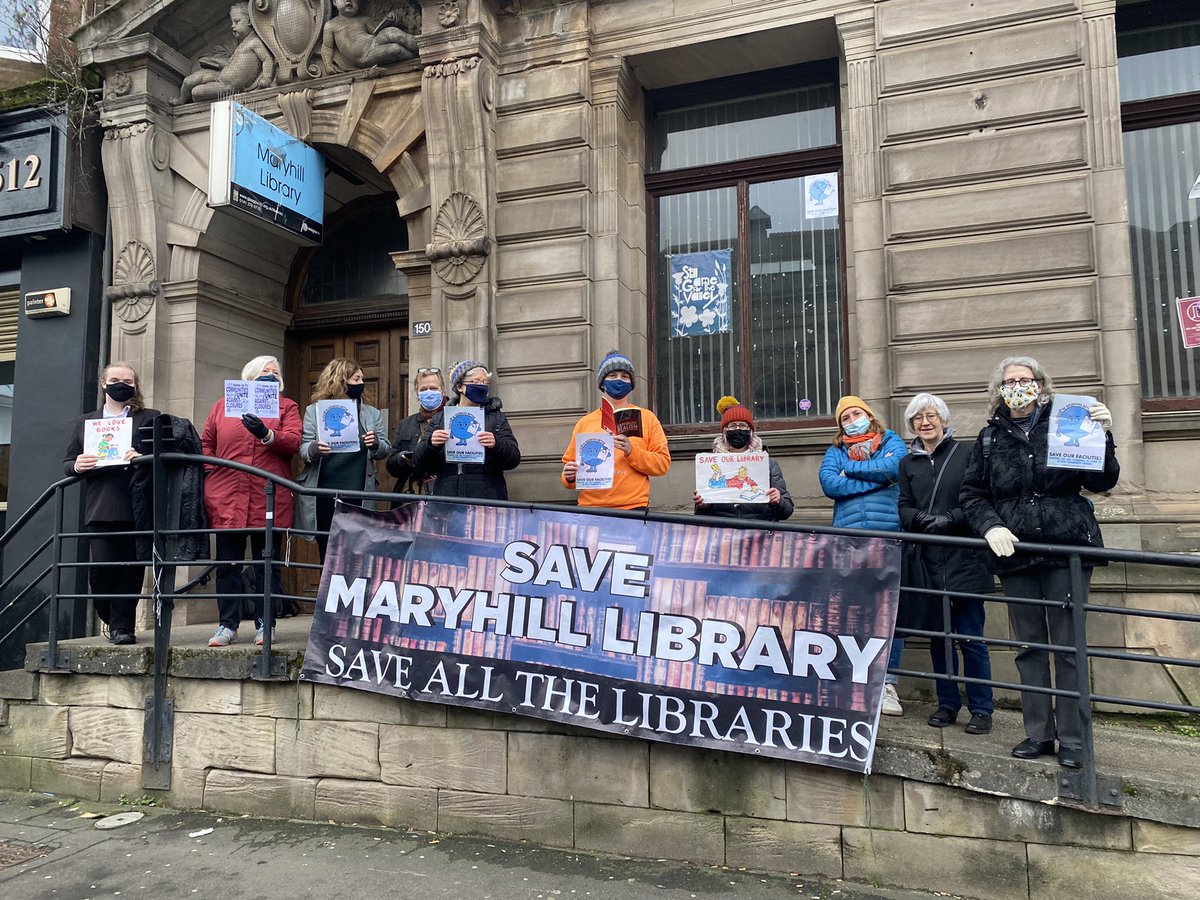 Save Maryhill Library tweet media