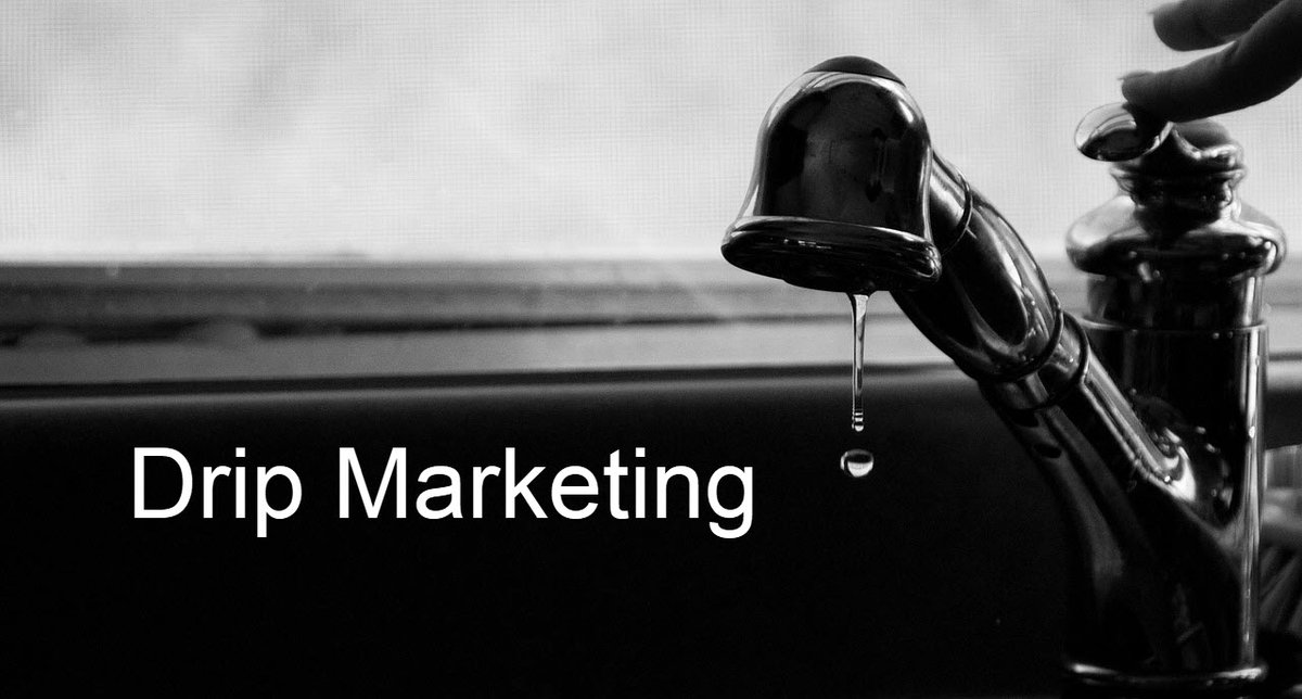 ChefJoeBandler's tweet photo. #marketing #sellyourbooks  How To Use Drip Marketing To Drive Sales Drip Marketing is used by many of the biggest companies in the world in order to gain customers, keep customers and fuel sales.  https://t.co/FJqkOvySVK https://t.co/pvDu385cT0