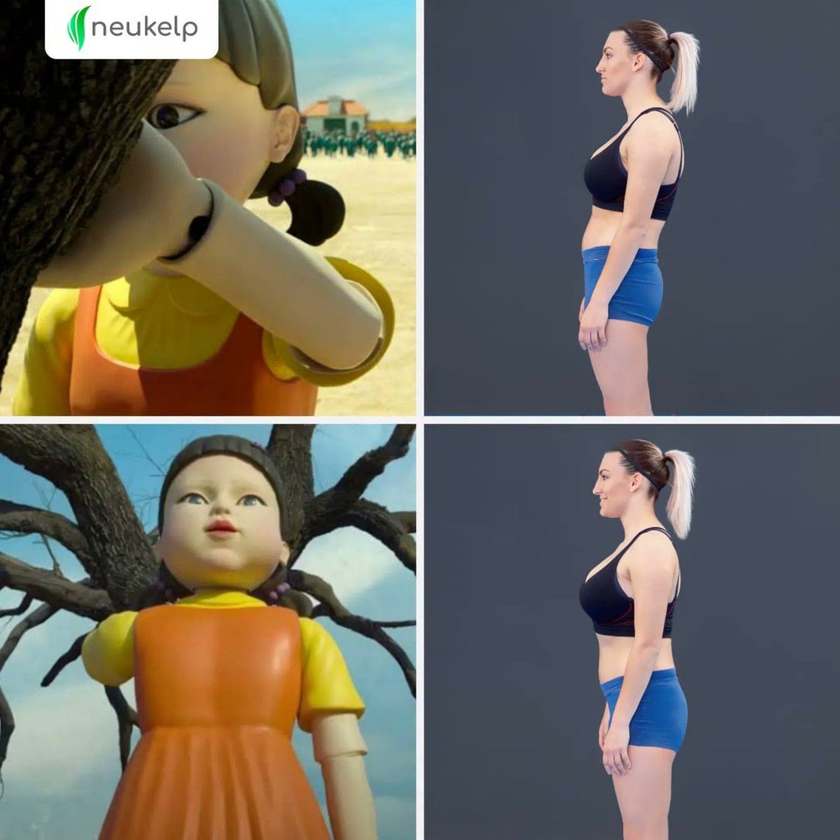 Want to win posture game and beat the doll? Use Neukelp and be the posture champion. 🏆

#SaturdayMotivation
