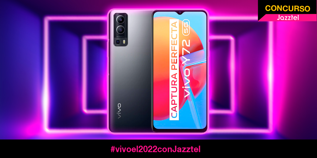jazztel_es's tweet photo. 💥 ¡#CONCURSO! 💥 
Con un espectacular #vivoY72 5G de premio. 
¿Cómo ganar?
1. Haz RT
2. Seguir a @vivo_espana y @jazztel_es 
3 Dinos en 2 o + tweets cuál es tu mejor propósito del año con el HT #vivoel2022conJazztel
El mejor propósito ¡Ganará!
BL https://t.co/JVpr3EaMYf https://t.co/Sv0hc3Vxsw