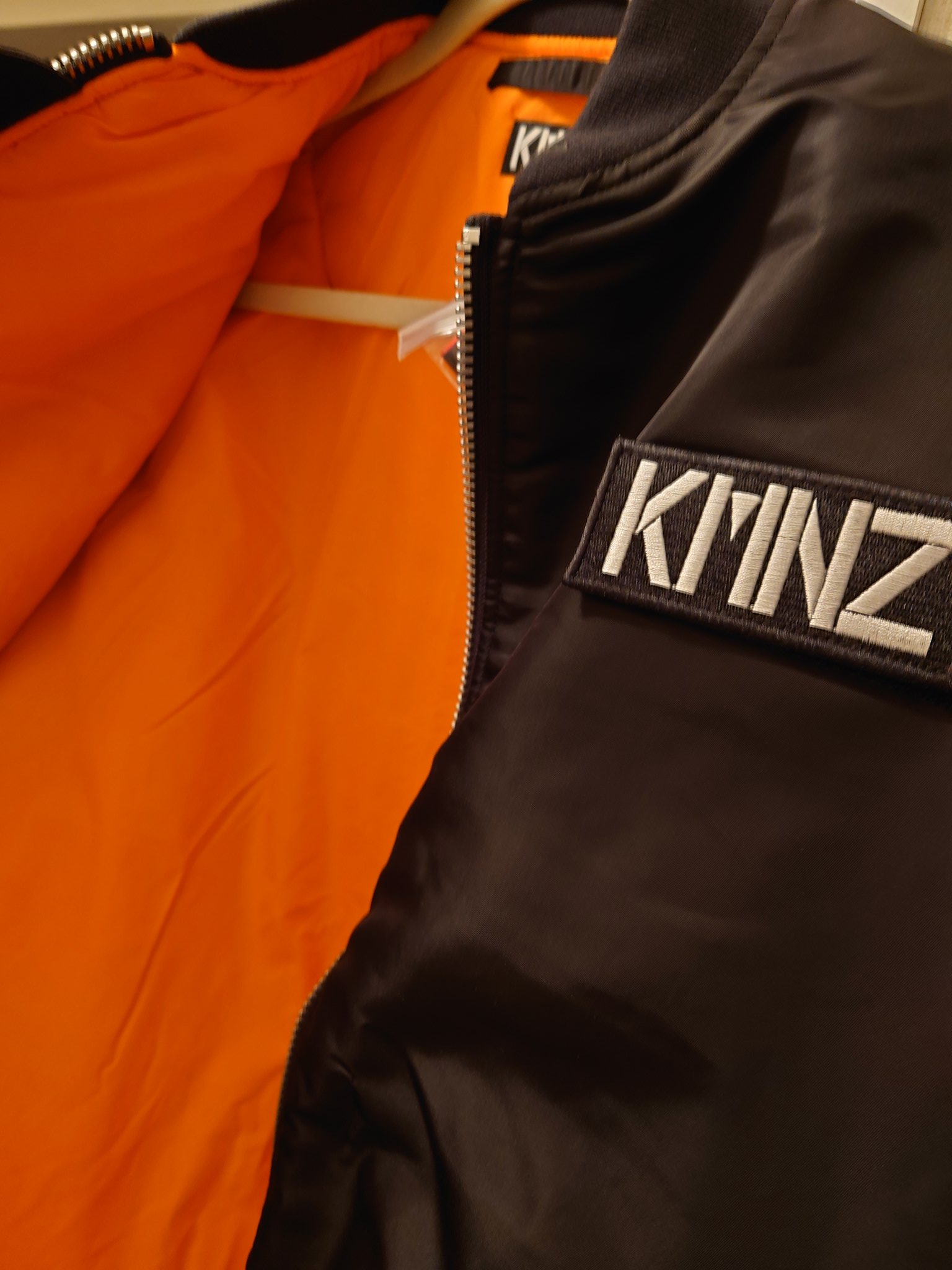 【KMNZ】特注ボンバージャケット：クラウドファンディング支援者限定品