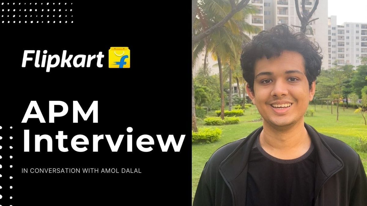 TheProductfolks's tweet photo. Here's another episode of 'Breaking into PM - S2', a series where we speak to early-stage product professionals on their journey so far, to give you some tactical yet insightful tips Fire

For the 9th episode, we have @amoIdl , APM 
@Flipkart 🚀

Watch now https://t.co/QACqX3hbS4 https://t.co/hv8hJYzyQz