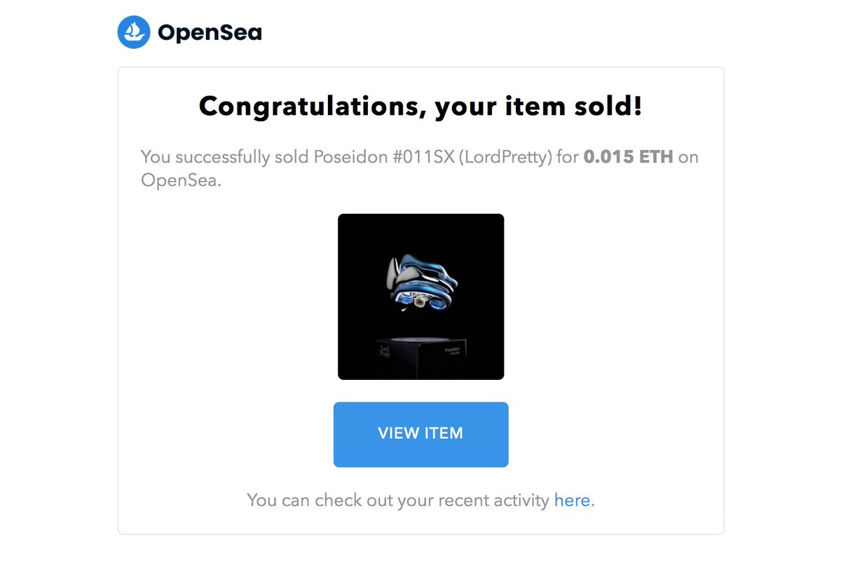 First Phase 2 piece sold! <a href="/opensea/">OpenSea</a> , only 14 pieces left.
#opensea #nftsale #nft #jewelry #nftart #nftartist #Ethereum