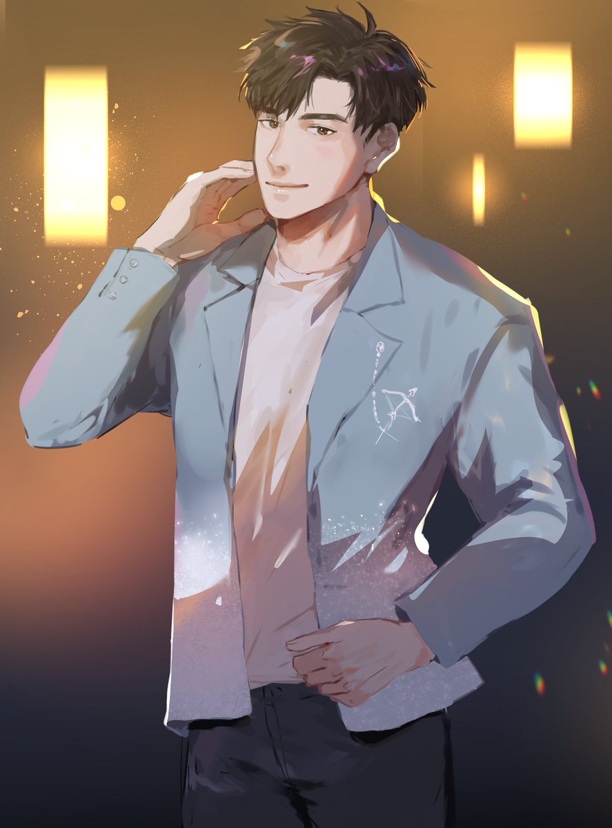 PP2U_CKU's tweet photo. "ย้อมผมดำมางานนี้เลยนะ"
"หล่อเลยป่ะ"
/เท่เข้างานเท่ๆ 
(มางานแล้ว เจ้าเป้ย้อมผมคับ แต่งมาแบบสบายๆตามคาร์แต่เข้าธีมมั้ยอีกเรื่อง)
#PromNight_CKUss4 https://t.co/eOibs44VaG