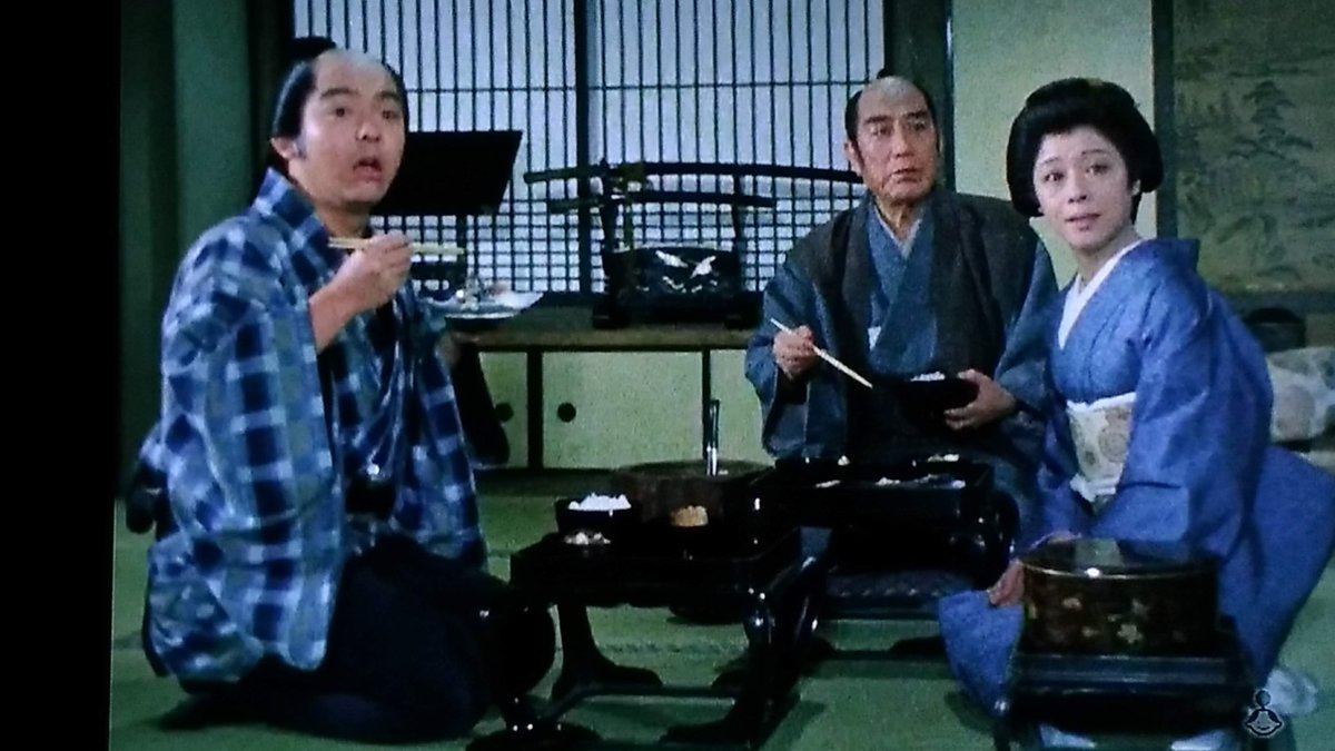 書き忘れましたが、画像は #大岡越前 第4部8話「秋刀魚にがいか恋の味