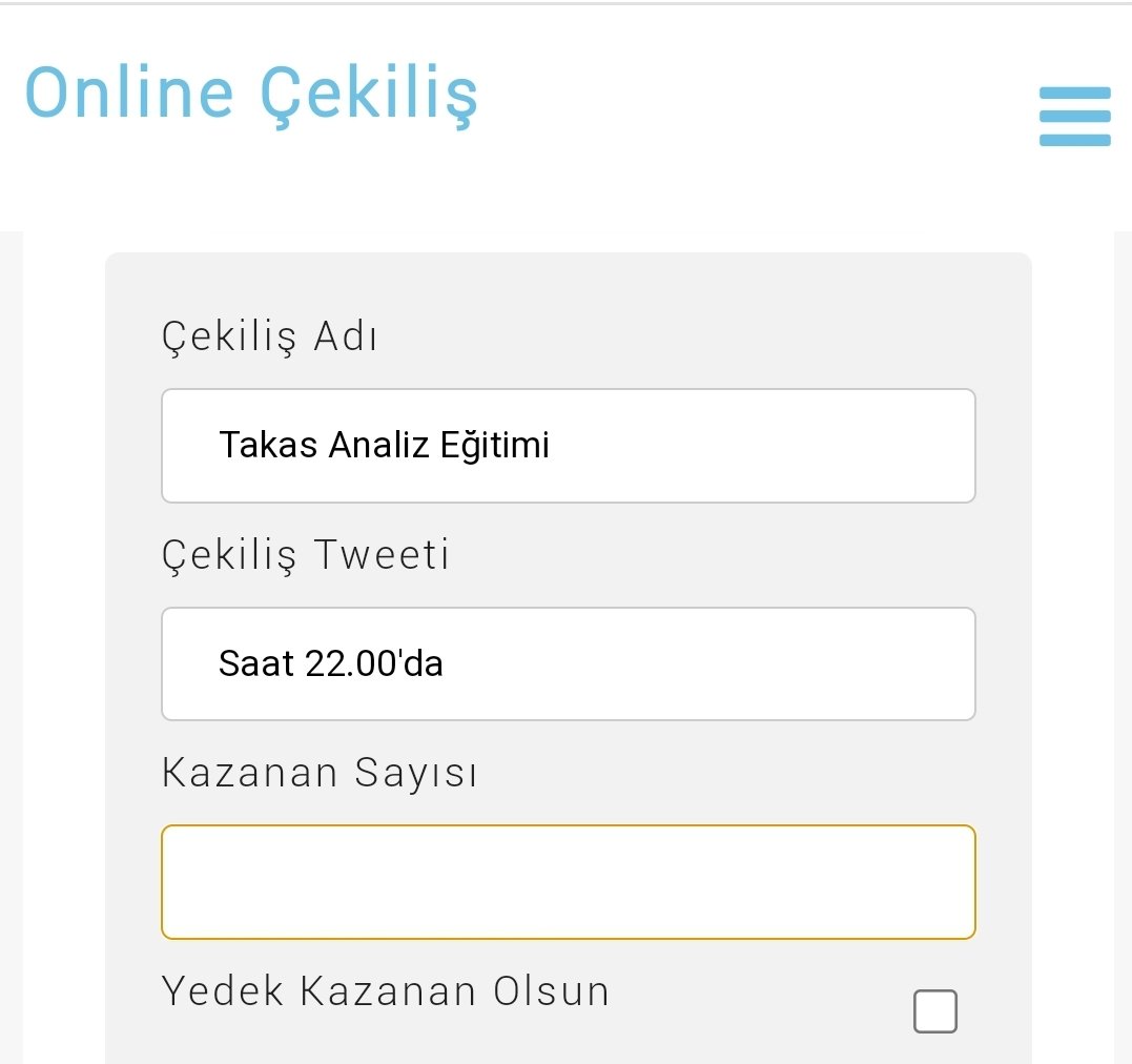 Daha önce duyurusunu yaptığımız ücretsiz takas analizi eğitimi için bu akşam saat 22.00'da <a href="/BasakIrmak1/">Başak Irmak</a> tarafından çekiliş yapılacaktır.

Saat 22.00'a kadar sabit Twiti RT yapabilirsiniz.
