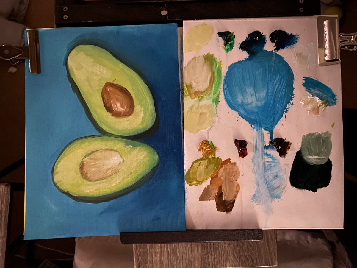 My first oil painting 🥰 critique and recommendations welcomed #beginner #oilpainting #winsorandnewton #art #watersolubleoils