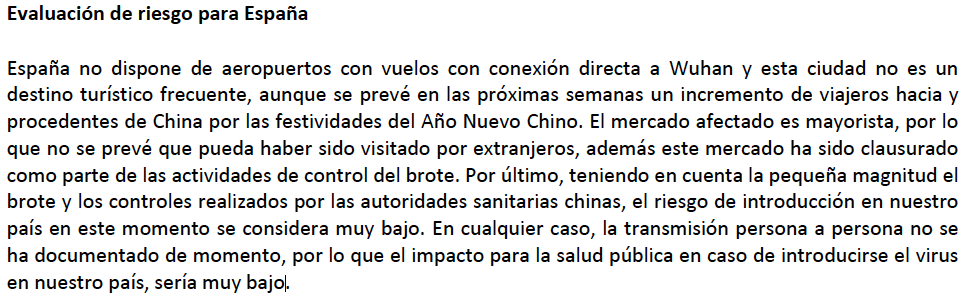 Hoy hace 2 años el Centro de Coordinación de Alertas y Emergencias Sanitarias publicaba la primera evaluación del riesgo que suponía para España el nuevo coronavirus (nCoV)
sanidad.gob.es/profesionales/…
Vamos por la nº 542