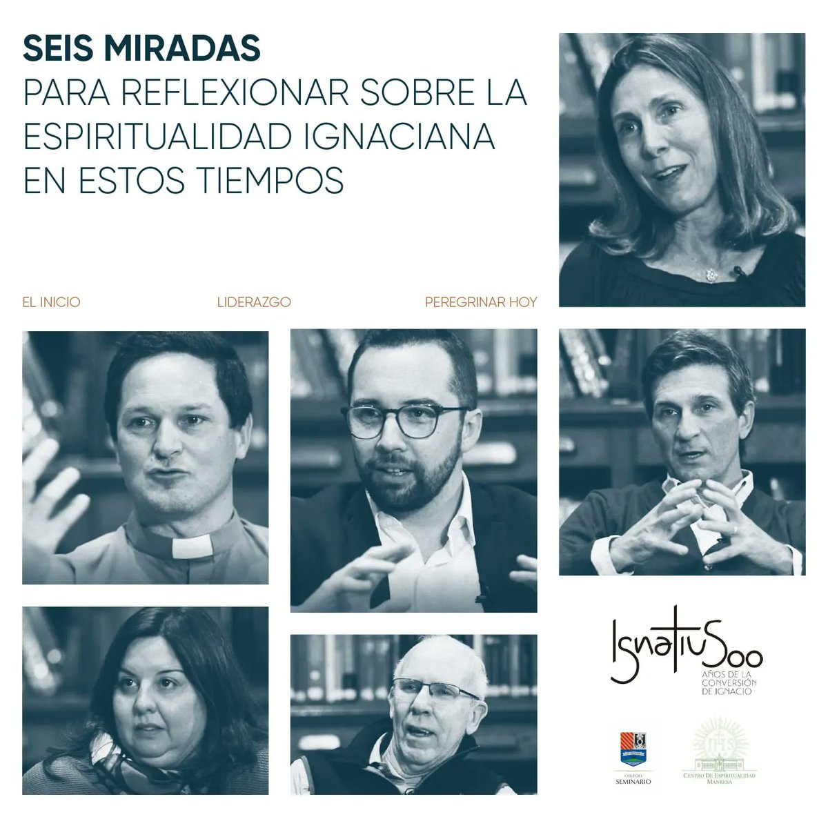 JesuitasGlobal's tweet photo. En 6 miradas, seis personas reflexionan sobre la espiritualidad ignaciana en estos tiempos. Este proyecto fue producido por el Colegio Seminario y el Centro de Espiritualidad Manresa en Montevideo, Uruguay 

https://t.co/F0iy2qdmsr

#Ignatius500 #jesuitas #vocación @SomosJesuitas https://t.co/JUMFJnL5UH
