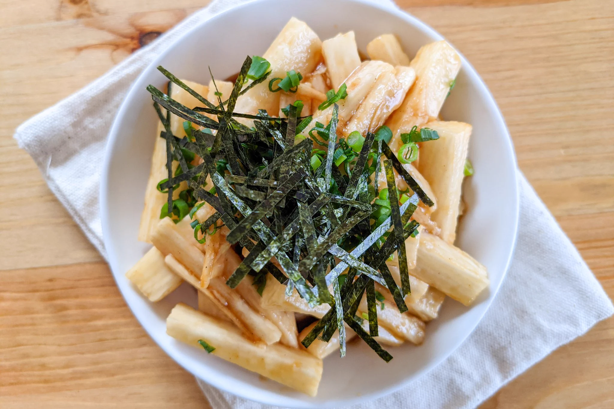 にんにく&お醤油の味付けがよく合いそう！簡単でお手軽な「長芋」レシピ！