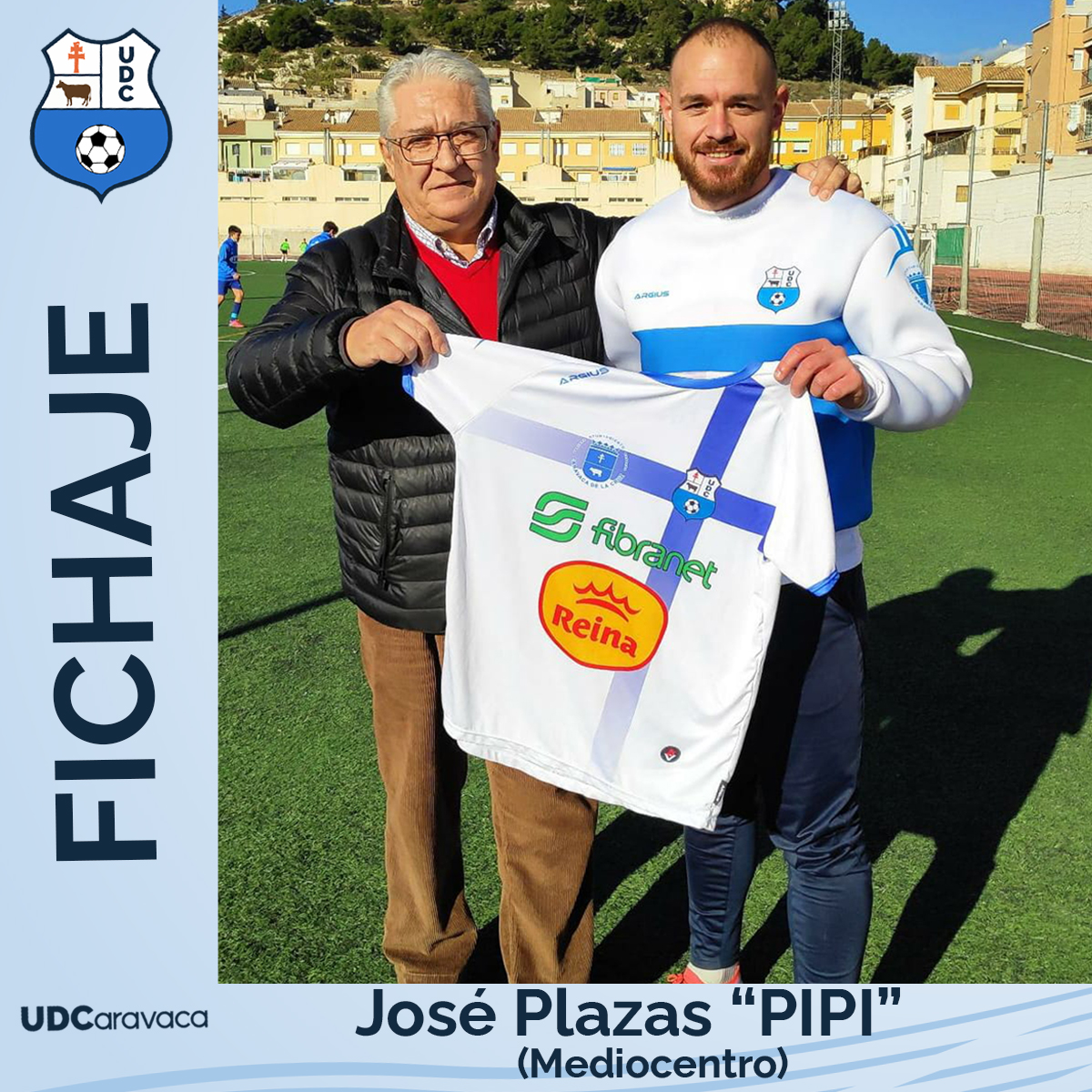 FICHAJE | Desde hoy contamos en nuestras filas con José Francisco Plazas "Pipi". Un solido refuerzo de invierno para lo que nos queda de temporada.

Bienvenido a la familia!
#GoUDC
