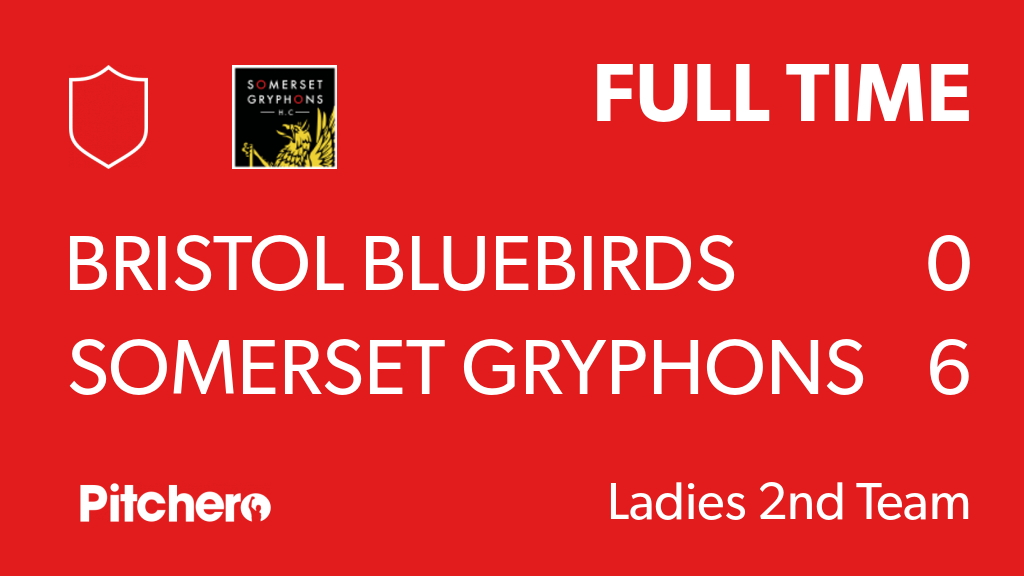 FULL TIME: Bristol Bluebirds 1 0 - 6 Somerset Gryphons 2
#BRISOM #Pitchero
somersetgryphonshockey.club/teams/179136/m…