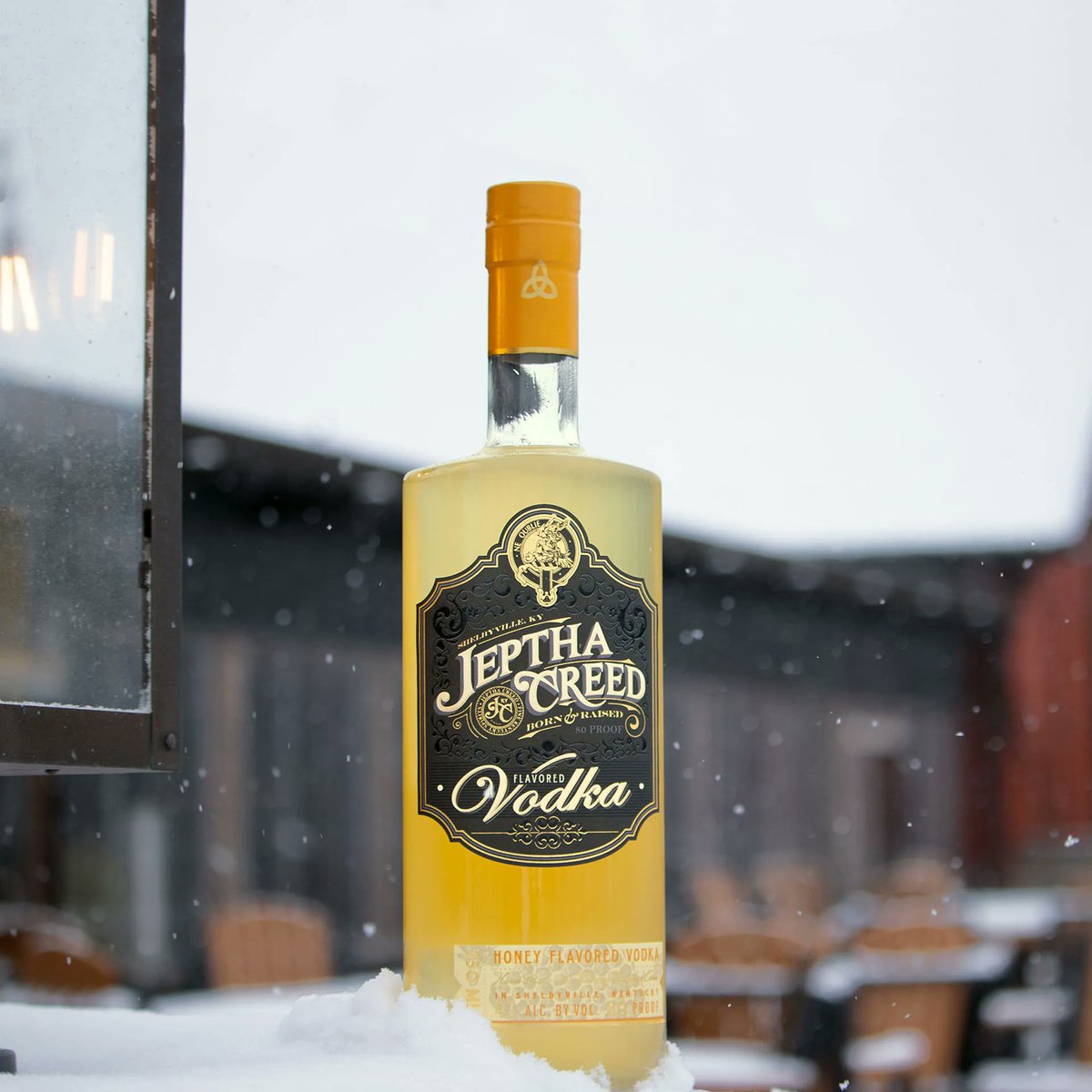 JepthaCreed's tweet photo. Our Honey Vodka is made with heirloom-estate-grown bloody butcher corn and honey from local apiaries! All of our products start from the soil, and you can truly taste the difference. #GroundToGlass https://t.co/6bZhhVpFLs