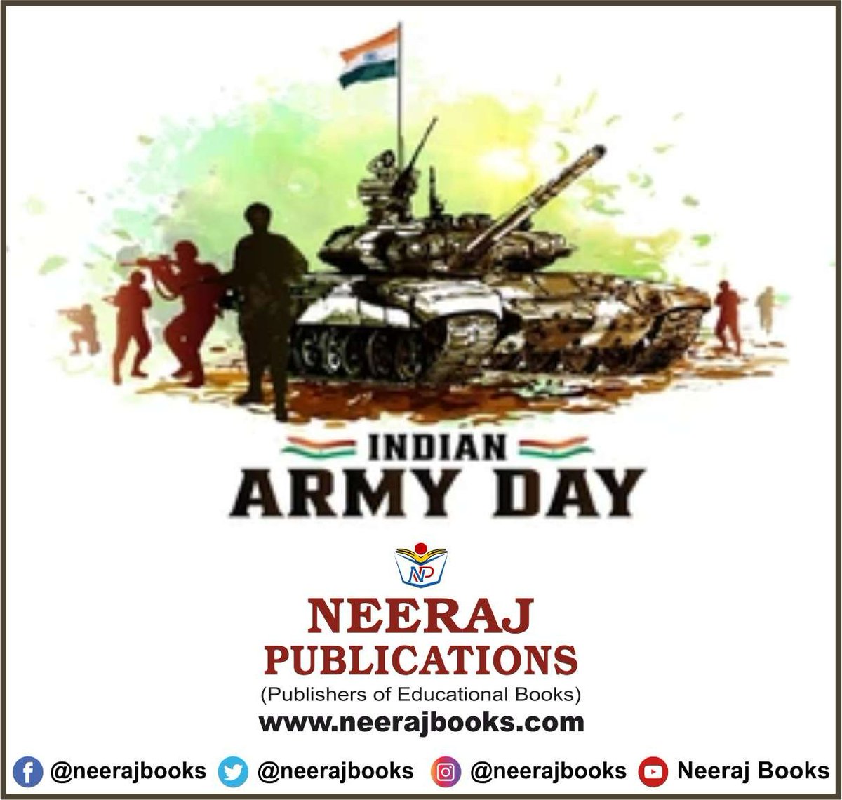 neerajbooks's tweet photo. #IndianArmyDay 🇮🇳 
#IGNOU #IGNOUBooks #IGNOUGuides #IGNOUExams #IGNOUSamplepapers #IGNOUAssignments https://t.co/SN11OMOLLW