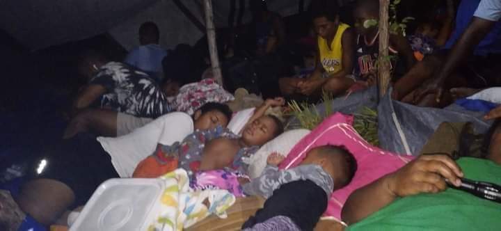 Lomaloma,Vanuabalavu Villagers have moved to higher ground not taking any risk at all. Please keep them all in your prayers🙏 P.C Asenaca Mataika