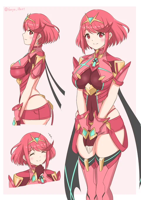 ホムラちゃん
 #ゼノブレイド2 
 #XenobladeChronicles2 