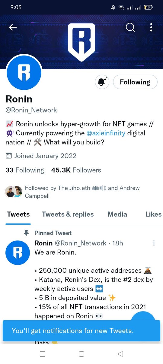 CarlLadignon's tweet photo. @Jihoz_Axie @Ronin_network Done daddy jihoz HAHA https://t.co/PUjmXB0tGo