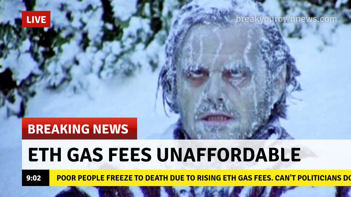 _diyfi's tweet photo. @impethically @TroyBakerVA The gas price problem is mostly  Ethereum's fault tho... https://t.co/PayEd9HY9H